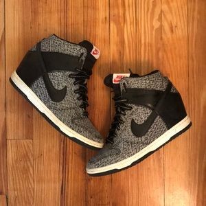 nike dunk sky hi txt with box